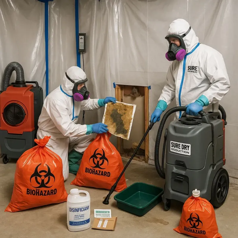 Contaminated Water Handling Protocols process in Santee, CA