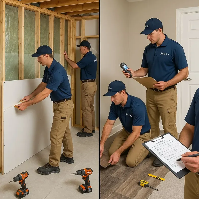 Repairs and Reconstruction process in Santee, CA