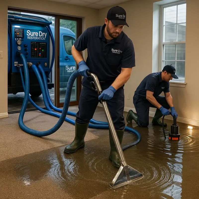 Water Extraction and Removal process in Santee, CA